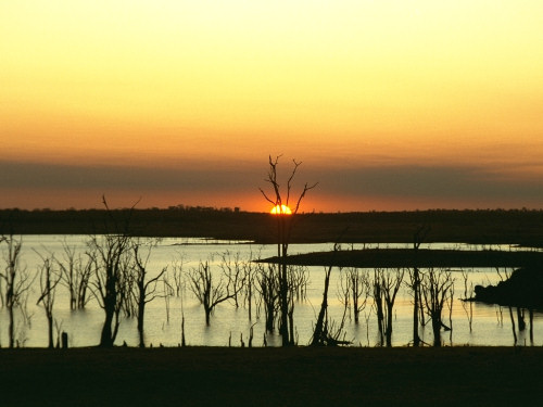 Sundown, Lake Kariba, Zimbabwe.