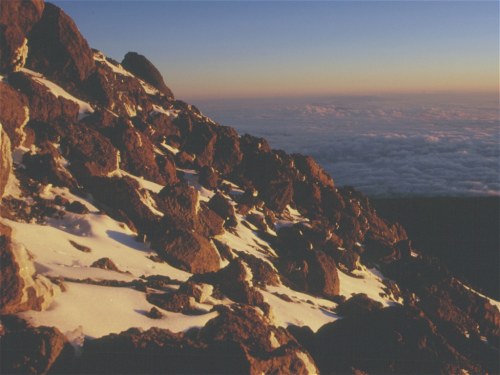 View from kilimanjaro