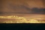 Sundown on Glacier, Admirality bay, King George Island (Antarctic)